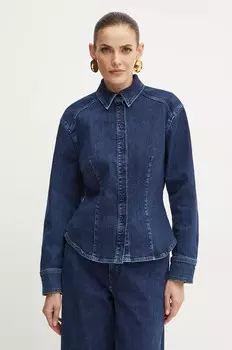 Джинсовая рубашка Ivy Oak, темно-синий