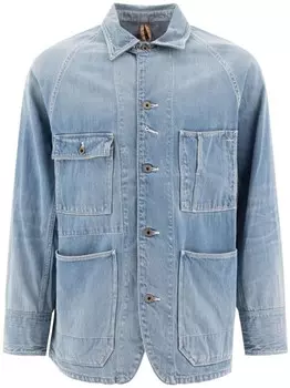 Джинсовая рубашка KAPITAL, синий