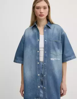 Джинсовая рубашка Karl Lagerfeld Jeans, синий