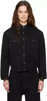 Джинсовая рубашка-куртка WARDROBE.NYC