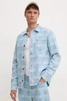 Джинсовая рубашка Les Deux, синий