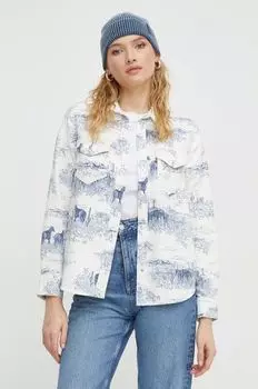 Джинсовая рубашка Levi's, бежевый
