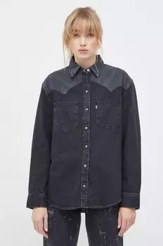 Джинсовая рубашка Levi's, черный