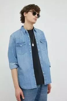 Джинсовая рубашка Levi's, синий