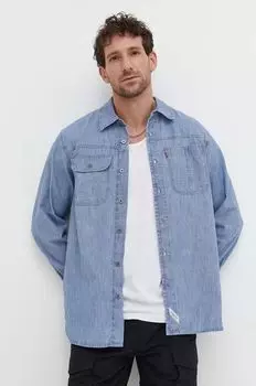 Джинсовая рубашка Levi's, синий