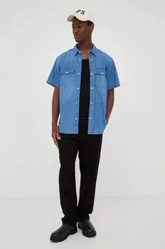 Джинсовая рубашка Levi's, синий