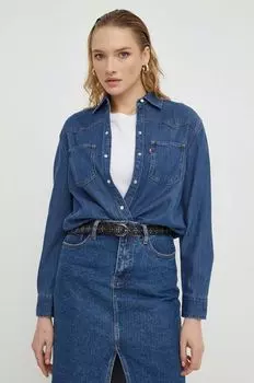 Джинсовая рубашка Леви Levi's, синий