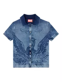 Джинсовая рубашка M-Fenny Diesel, синий