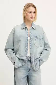 Джинсовая рубашка Miss Sixty, синий