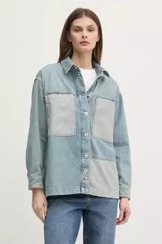 Джинсовая рубашка Mos Mosh, синий