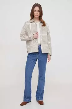 Джинсовая рубашка Mos Mosh, зеленый