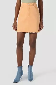 Джинсовая рубашка на теле Colin'S, оранжевый