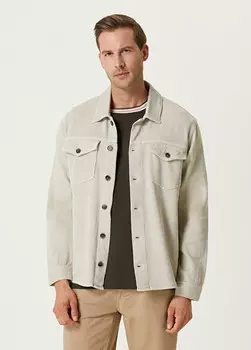 Джинсовая рубашка Network, серый