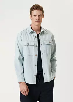 Джинсовая рубашка Network, синий