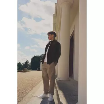 Джинсовая рубашка NEXT для мальчиков 4–12 лет, цвет Denim