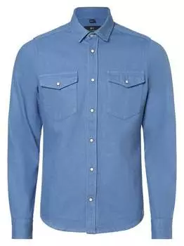 Джинсовая рубашка Nils Sundstrm, синий