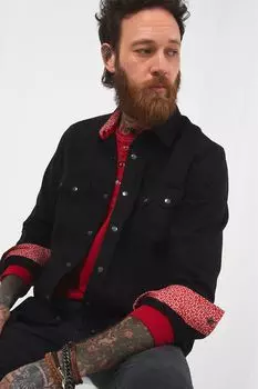 Джинсовая рубашка On The Road Joe Browns, черный