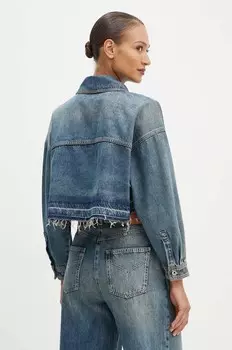 Джинсовая рубашка Patrizia Pepe, синий