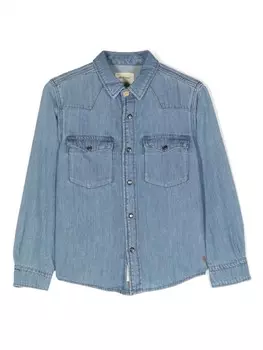 Джинсовая рубашка Peio Bellerose, синий