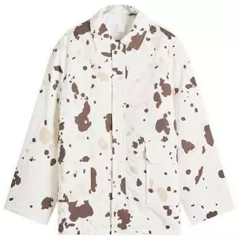 Джинсовая рубашка-пиджак Grotta 66° North, цвет eggshell print