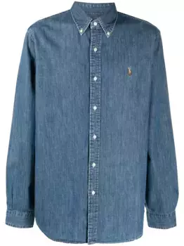 Джинсовая рубашка Polo Pony POLO RALPH LAUREN, синий