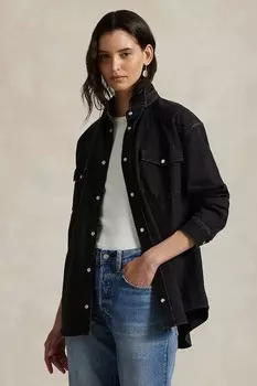 Джинсовая рубашка Polo Ralph Lauren, черный