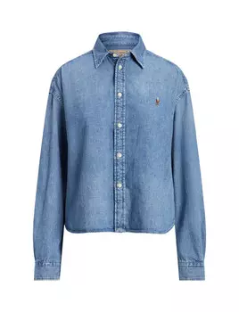 Джинсовая рубашка Polo Ralph Lauren, мультиколор