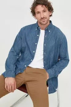 Джинсовая рубашка Polo Ralph Lauren, синий