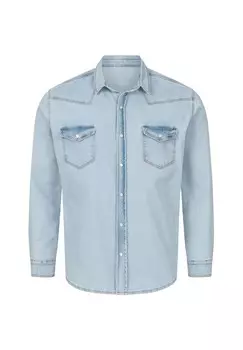 Джинсовая рубашка Rock Creek, светло-синий