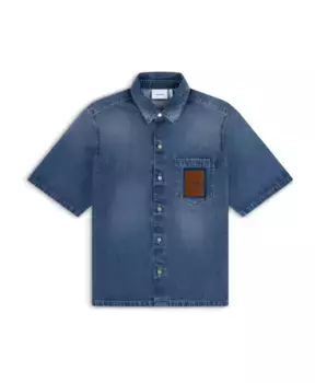 Джинсовая рубашка Ронан Axel Arigato, синий