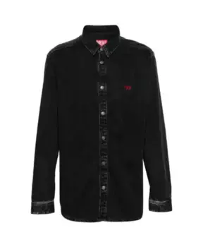 Джинсовая рубашка S Diesel, черный