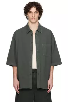 Джинсовая рубашка S/S Lemaire, синий