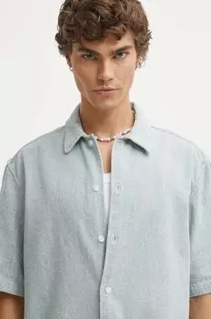 Джинсовая рубашка SAAYO Samsoe Samsoe, синий