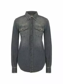 Джинсовая рубашка Saint Laurent