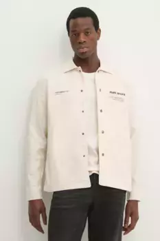 Джинсовая рубашка SAM Pepe Jeans, бежевый