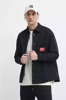 Джинсовая рубашка Sprayground, черный