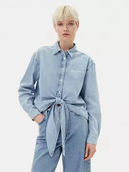 Джинсовая рубашка стандартный крой A2W11021 Karl Lagerfeld Jeans, синий