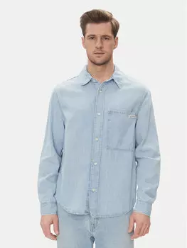 Джинсовая рубашка стандартный крой J30J327508 Calvin Klein Jeans, синий