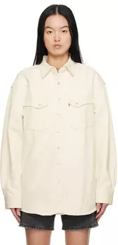 Джинсовая рубашка свободного кроя Off-White Levi's