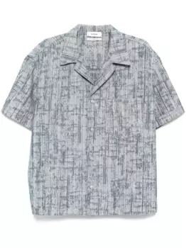 Джинсовая рубашка System, синий