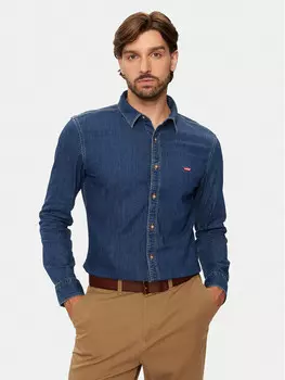 Джинсовая рубашка узкого кроя Levi'S, синий