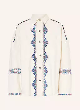 Джинсовая рубашка veidall Lollys Laundry, мультиколор