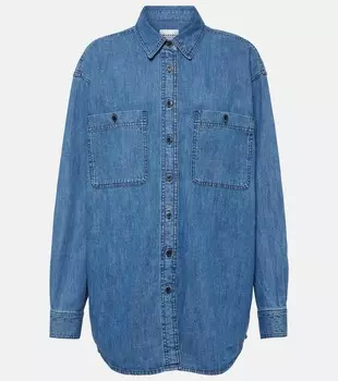 Джинсовая рубашка verane Marant Etoile, синий
