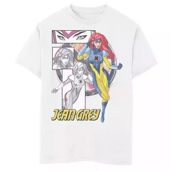 Джинсовая серая футболка с графическим логотипом и логотипом Marvel X-Men для мальчиков 8–20 лет Licensed Character