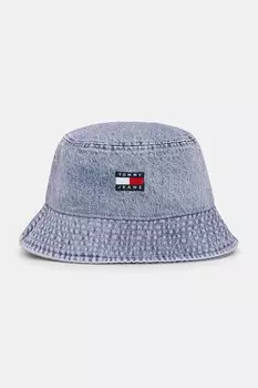 Джинсовая шляпа Tommy Jeans, фиолетовый