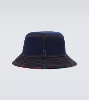 Джинсовая шляпа-ведро Burberry, синий