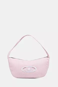 Джинсовая сумка Adidas Originals, розовый