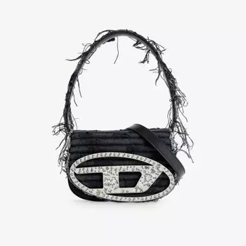 Джинсовая сумка через плечо 1dr Diesel, черный