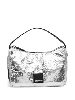 Джинсовая сумка через плечо Karl Lagerfeld Jeans, серебряный