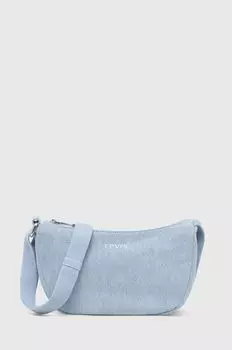 Джинсовая сумка Levi's, синий